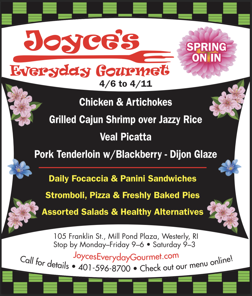 Joyces Everyday Gourmet Weekly Specials